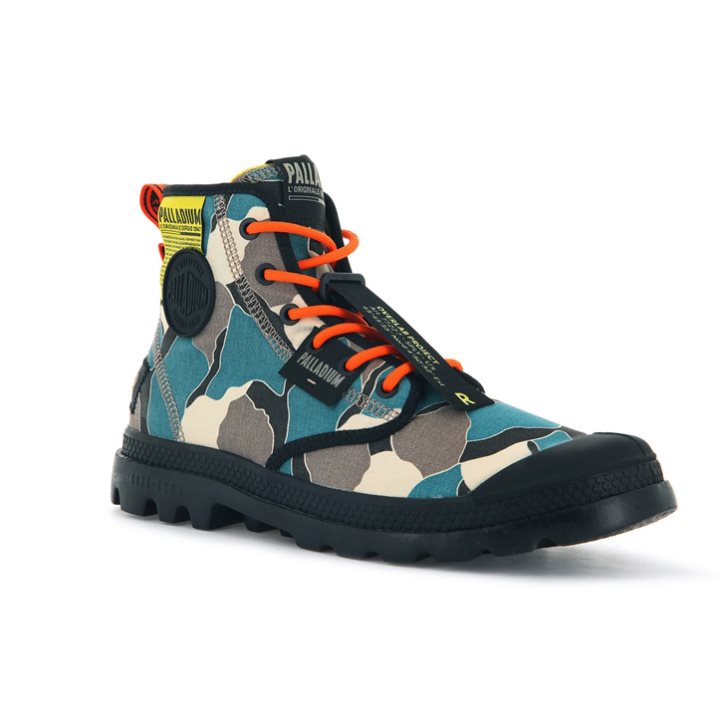 Palladium Pampa Lite Overlab Laarzen Dames Camo | NL 87UIBJZ